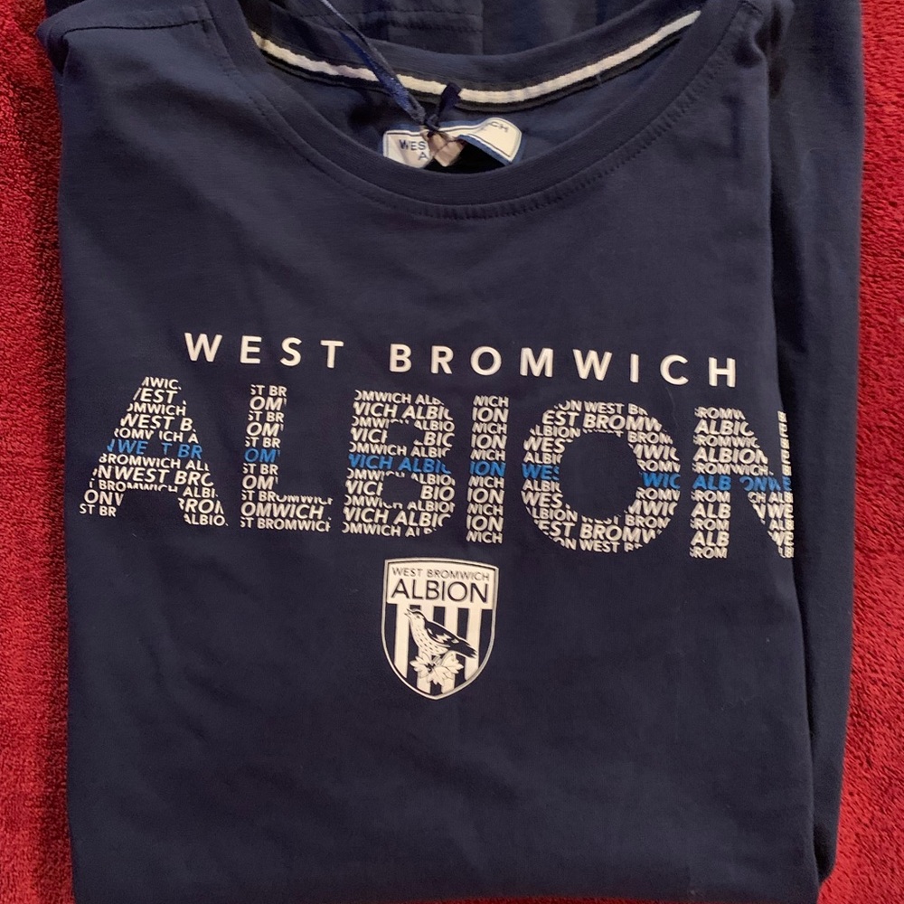 Brand new with tags West Bromwich Albion top